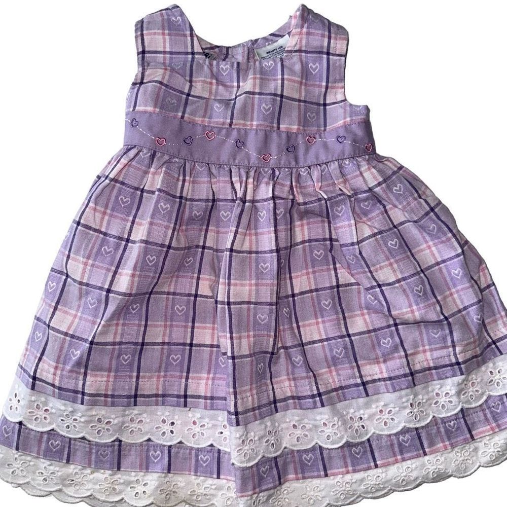 Girls summer lilac dress size 12 months